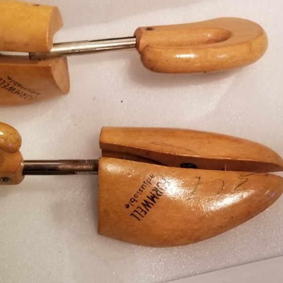 Vintage Formwell wood Adj shoe trees West Germany - Picture 4 of 6